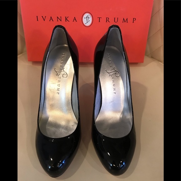NEW Ivanka Trump Black Patent Shoes - Picture 2 of 7